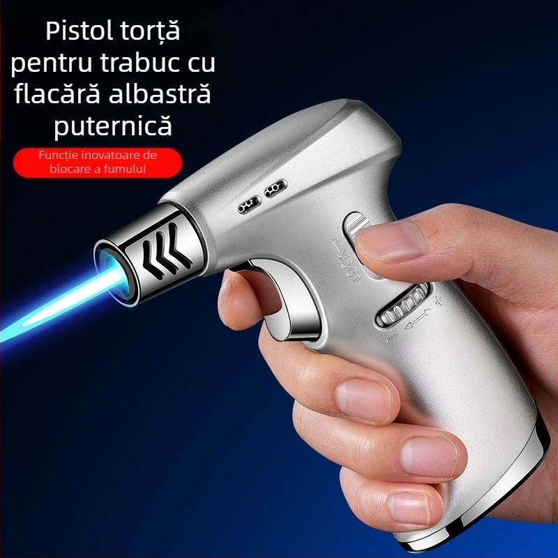 Torță portabilă cu gaz 601, rezistentă la vânt, flacără reglabilă, utilizare multiplă pentru sudură și grătar
