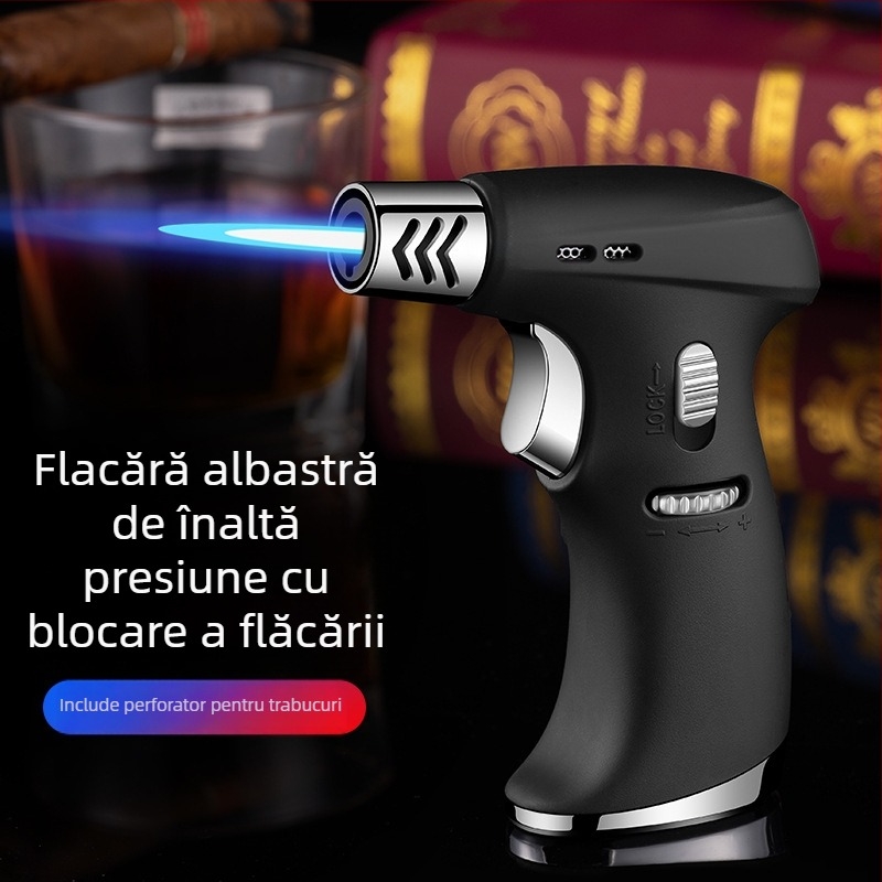Torță portabilă cu gaz 601, rezistentă la vânt, flacără reglabilă, utilizare multiplă pentru sudură și grătar