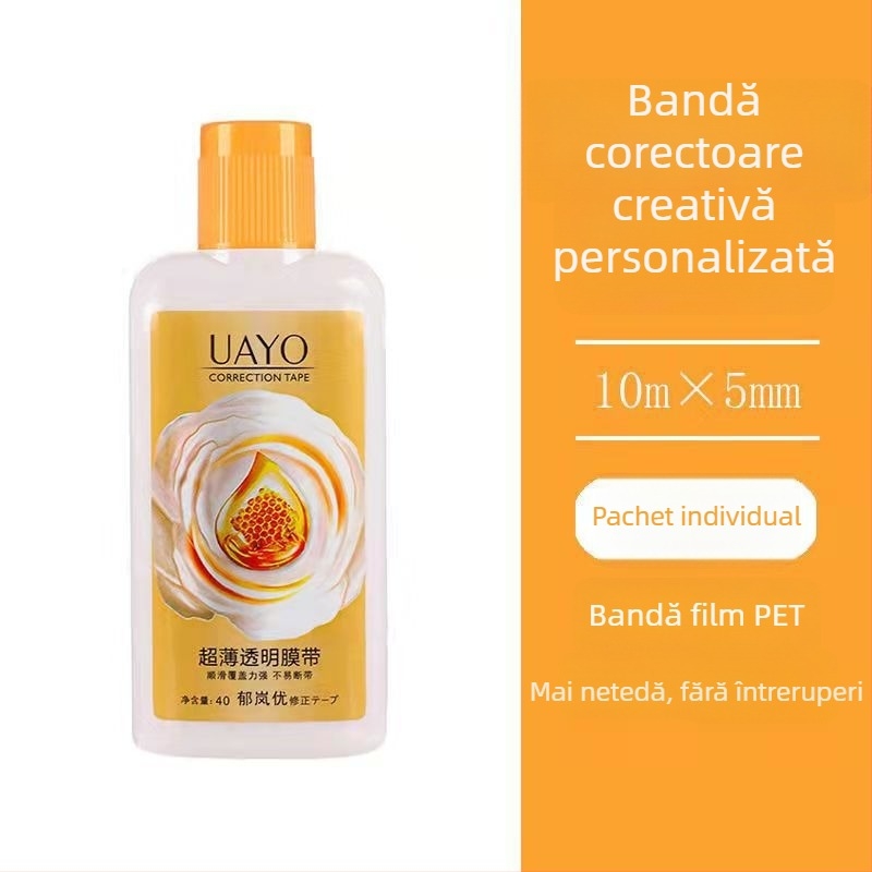 Leqi Shi șampon și gel de duș, set cu bandă corectoare pentru elevi – cadou accesibil, durabil