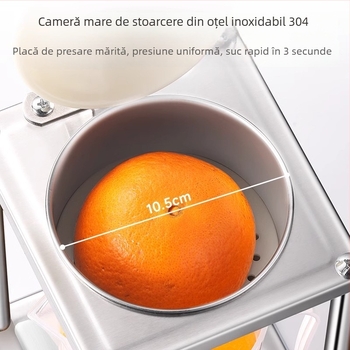Storcător manual mic pentru uz casnic, multifuncțional, pentru suc proaspăt de portocale și rodie