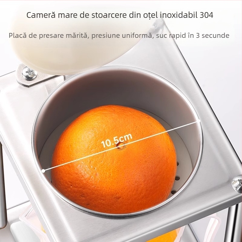 Storcător manual mic pentru uz casnic, multifuncțional, pentru suc proaspăt de portocale și rodie
