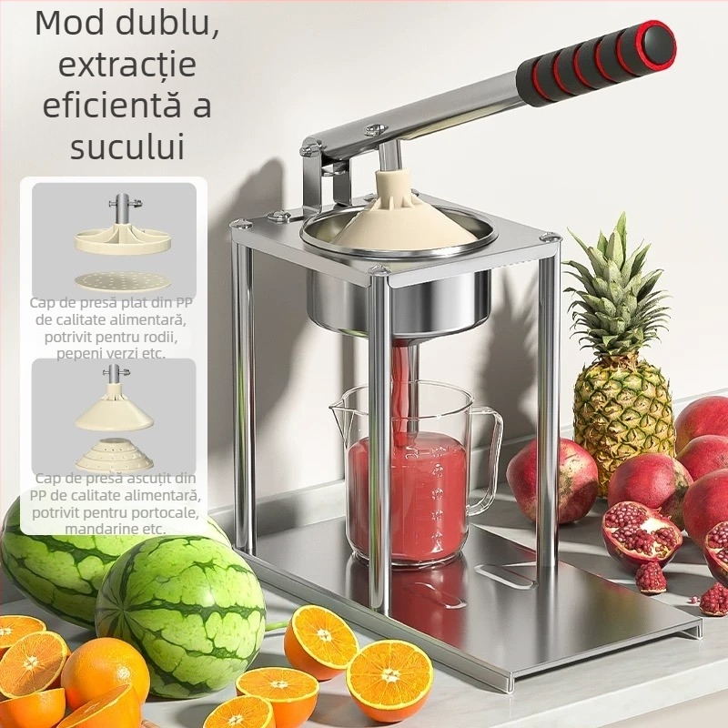Storcător manual mic pentru uz casnic, multifuncțional, pentru suc proaspăt de portocale și rodie