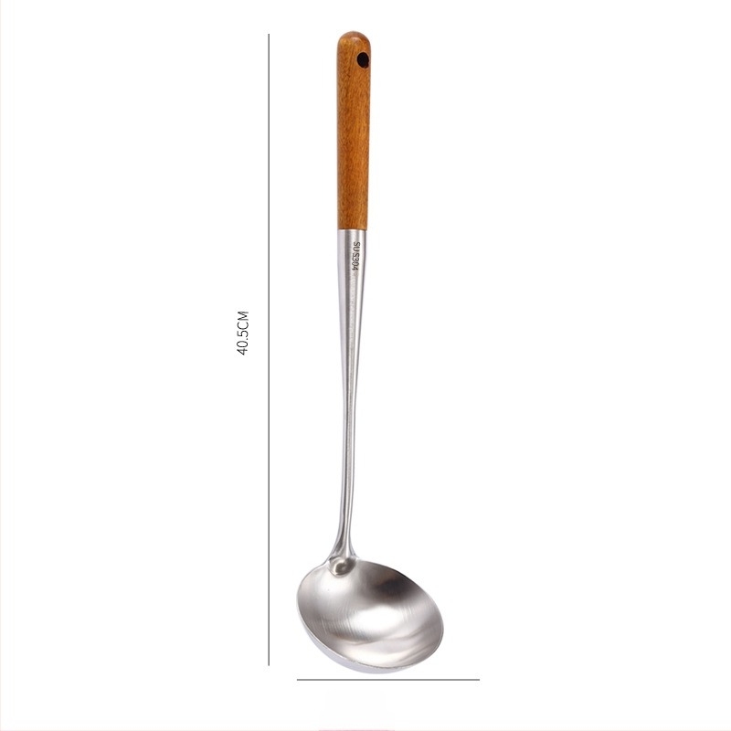 Spatulă din oțel inoxidabil 304 extinsă, set de ustensile de bucătărie, mare, rezistentă la temperaturi înalte