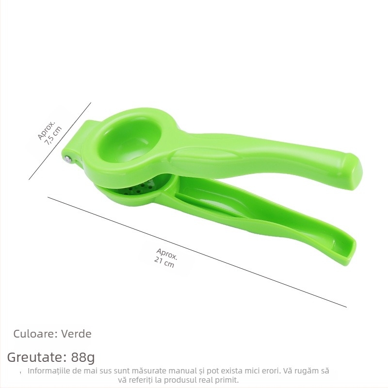 Storcător manual pentru lămâi, portocale și rodie – mini storcător de fructe
