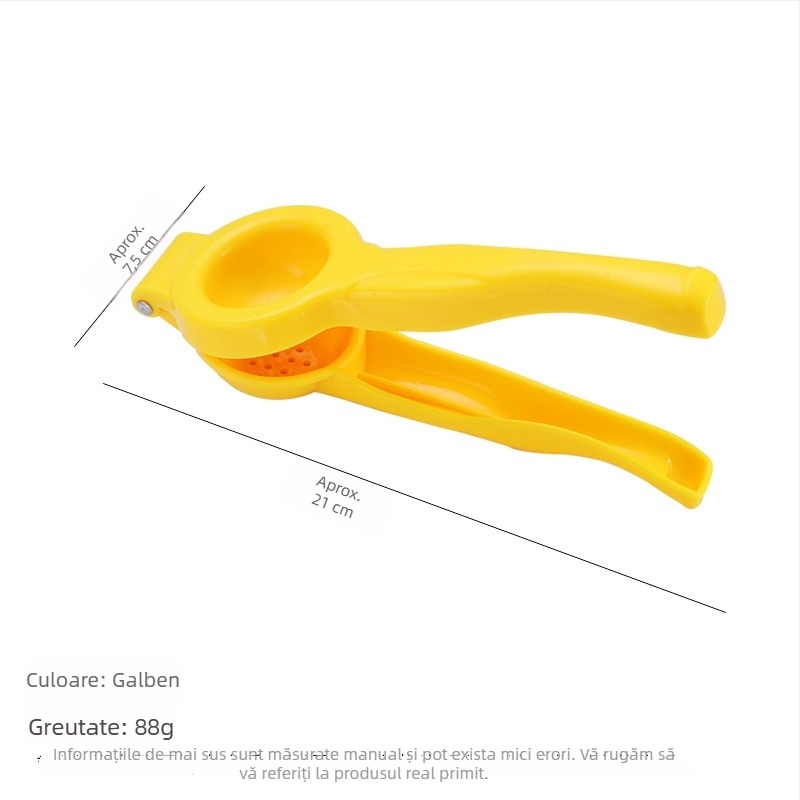 Storcător manual pentru lămâi, portocale și rodie – mini storcător de fructe
