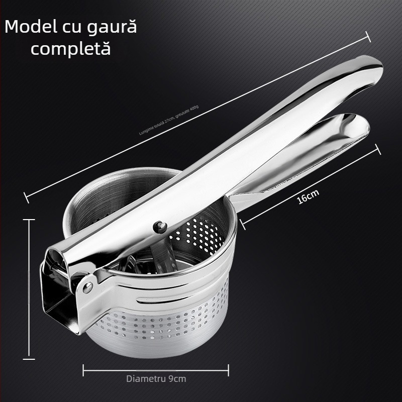 Storcător manual din oțel inoxidabil – presă pentru lămâi și fructe, multifuncțional