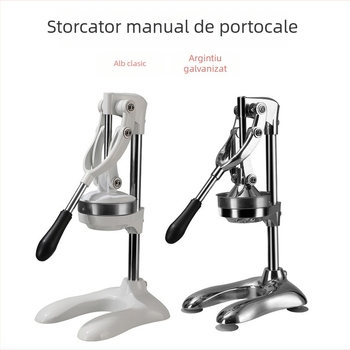 Aparat de stoarcere manual pentru tarabe — utilizare comercială, oțel inoxidabil 304, pentru suc de lămâie și portocale