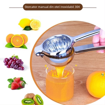 Storcător manual din oțel inoxidabil 304 pentru lămâi, portocale și mere