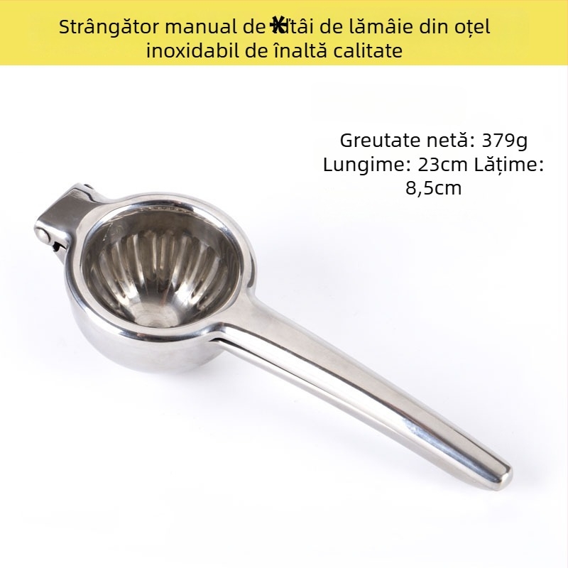 Storcător manual din oțel inoxidabil 304 pentru lămâi, portocale și mere