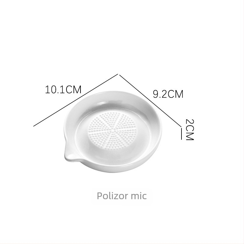 Măcinător ceramic multifuncțional manual pentru ghimbir, pastă de usturoi-ghimbir și ridichi