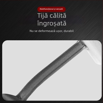 Lopată mică de grădină pentru săparea legumelor sălbatice, plivire, plantarea legumelor și a florilor, afânarea solului — din oțel mangan.