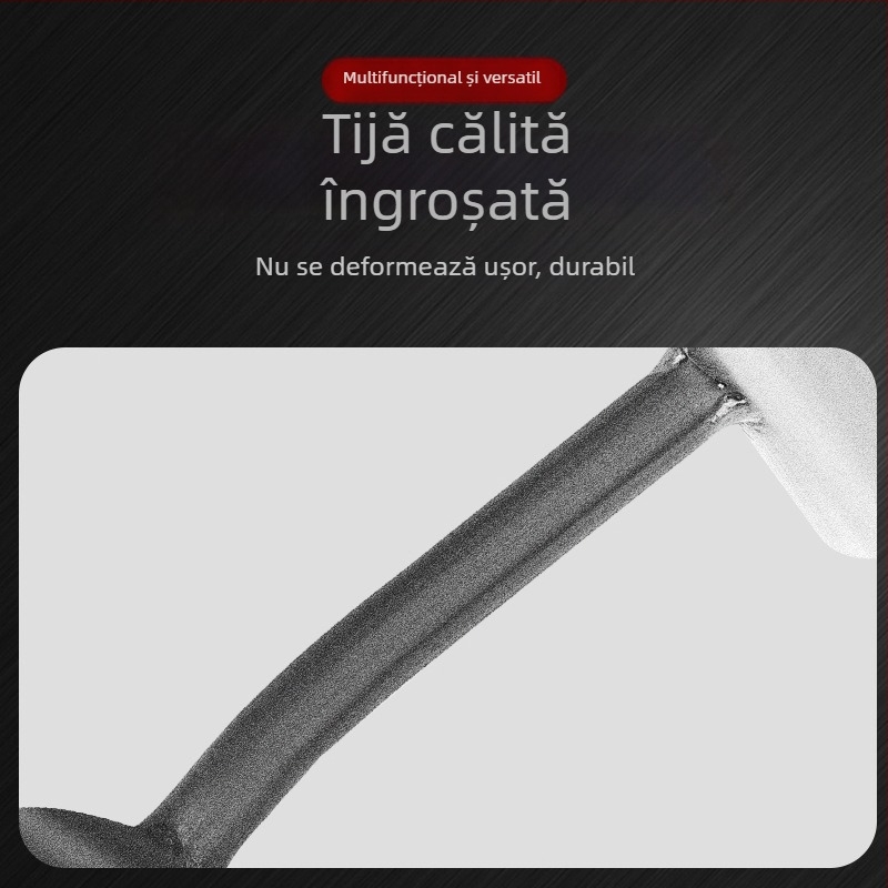 Lopată mică de grădină pentru săparea legumelor sălbatice, plivire, plantarea legumelor și a florilor, afânarea solului — din oțel mangan.