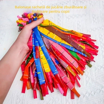 Balon rachetă – jucărie pentru copii care zboară și strigă, balon lung