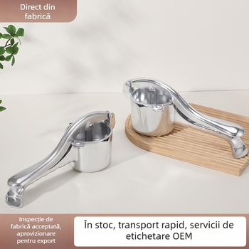 Storcător manual multifuncțional pentru citrice și fructe – presă de bucătărie portabilă, din aliaj de aluminiu