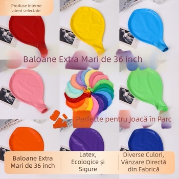 Baloni latex extra-largi, de 36 inch, pentru parcuri, gazon și piețe, netoxici, cu grosime, pentru fotografii ale copiilor