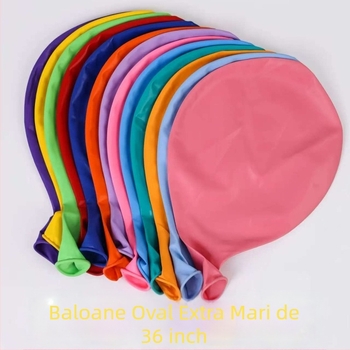 Baloni latex extra-largi, de 36 inch, pentru parcuri, gazon și piețe, netoxici, cu grosime, pentru fotografii ale copiilor