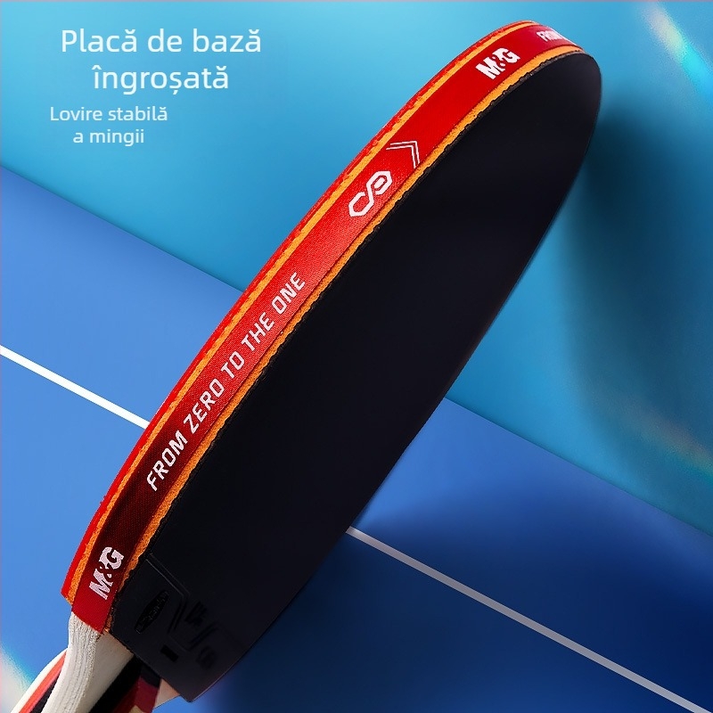 Set de tenis de masă Morning Light pentru copii și adulți cu două prinderi AST09316