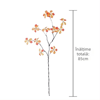 Guanyin lotus ramură, floare artificială pentru decorul casei și nunți, stil INS MW16302