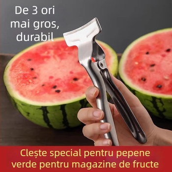 Unealtă din oțel inoxidabil pentru despărțirea pepenilor în jumătate, divizor pentru fructe