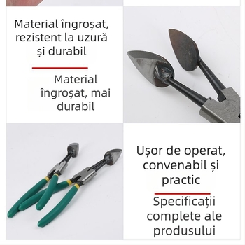 Set cuțite durian cu deschizător de coajă – unelte de deschidere durian, clips, lopățică și altele