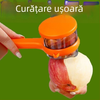 Curățător de fructe și legume cu compartiment de depozitare încorporat – anti-stropire, multifuncțional