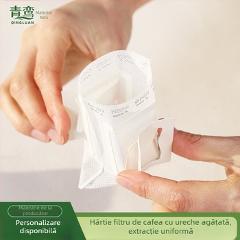 Filtru de cafea din hârtie, unic folosință, pentru turnare — filtru portabil pentru cafea măcinată