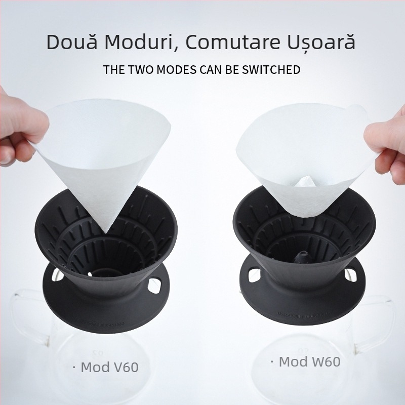 Ceașă de filtru pentru cafea W60 Hill V60, portabilă și pliabilă — Lily Lily filtru cafea