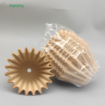 Filtru de cafea cu gaură, în formă de bol, 50 g, pentru cafea turnată manual, potrivit pentru aparate mari de cafea
