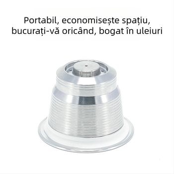 Filtru reutilizabil din oțel inoxidabil pentru capsule Nestlé Nespresso