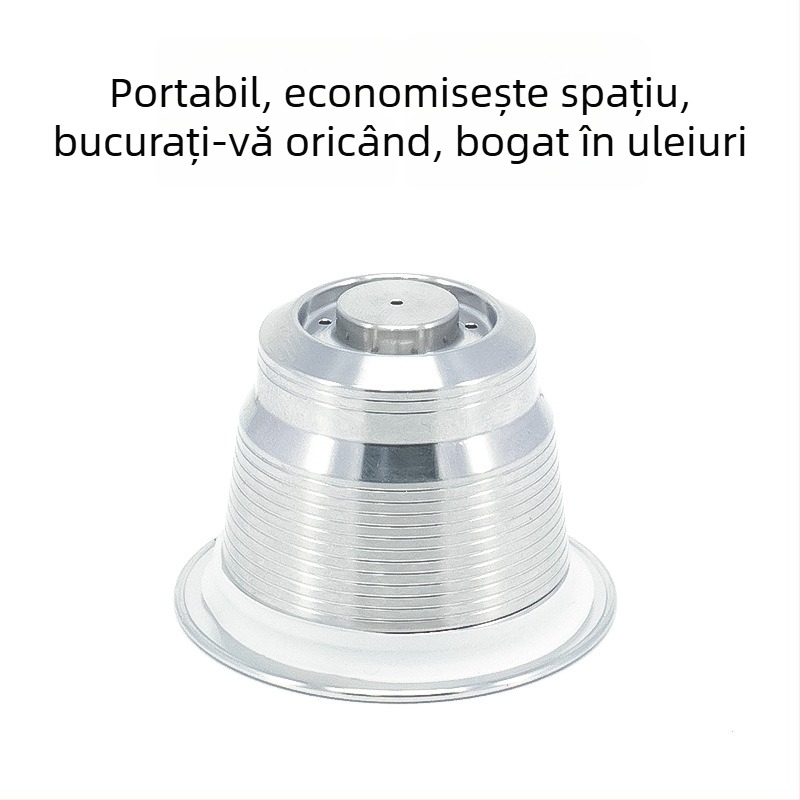 Filtru reutilizabil din oțel inoxidabil pentru capsule Nestlé Nespresso
