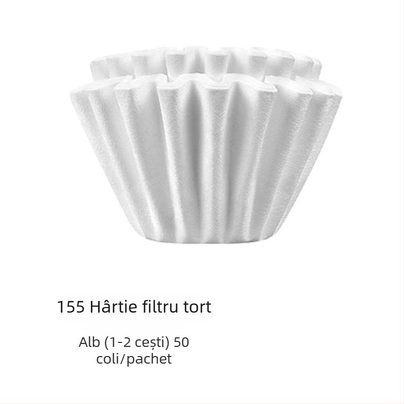 Filtru Origami Cup pentru cafea pentru preparare manuală, filtru de cafea pentru picurare, cană ondulată, model 155185