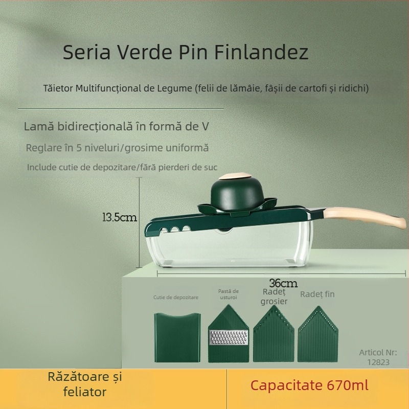Feliator multifuncțional pentru fructe și legume: lămâi, portocale, grepfrut și cartofi