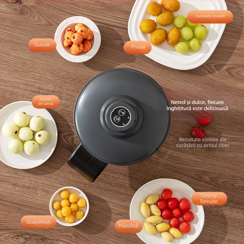 Curățitor electric pentru fructe și legume, dispozitiv compact de bucătărie, multifuncțional