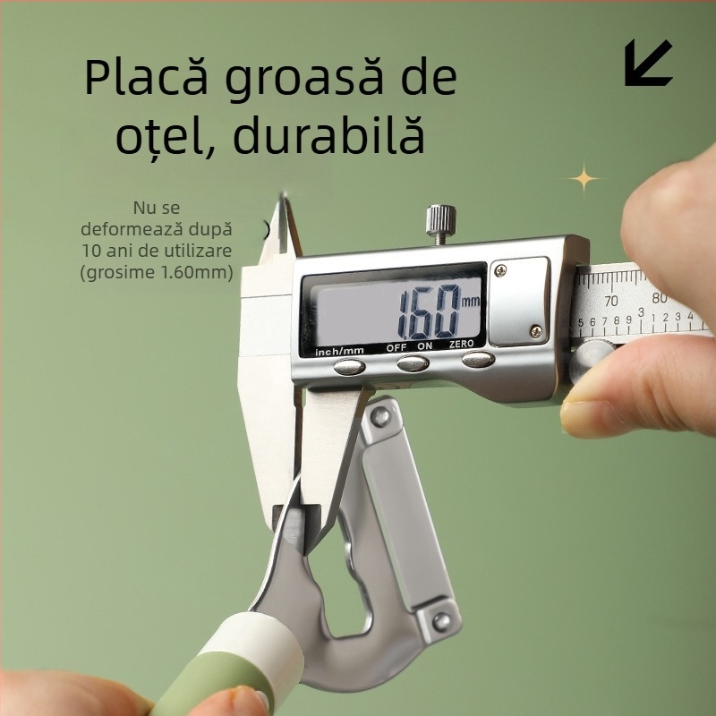 Curățător de coajă pentru dovleac și pepene de iarnă — lamă din oțel inoxidabil, ascuțită și durabilă; unealtă multifuncțională pentru curățare