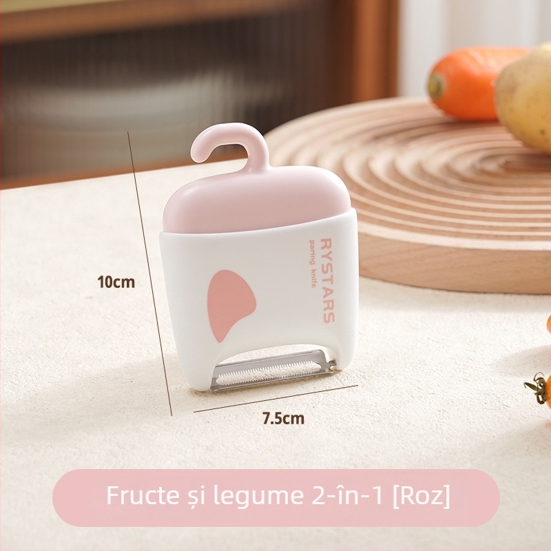 Curățător multifuncțional de bucătărie pentru fructe, cartofi și mere