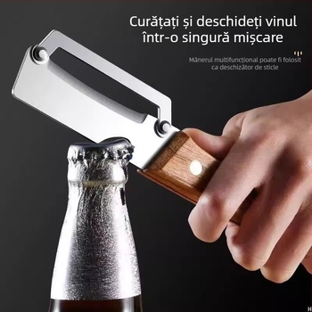 Curățător pentru fructe și cartofi, oțel inoxidabil 3Cr13, mâner PP, design modern minimalist