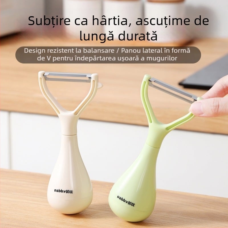 Curățător de fructe și cartofi – ergonomic pentru fructe, pepene și cartofi