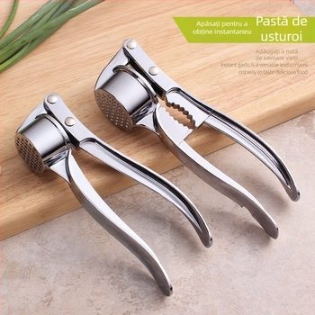 Presa de usturoi, zdrobitor de usturoi pentru uz casnic, presă mare pentru usturoi, accesorii bucătărie, zdrobitor manual de usturoi