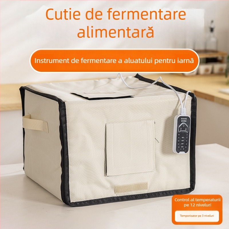 Cutie de fermentare cu temperatură constantă pentru uz casnic, dispozitiv de dospire a aluatului, fermentare iaurt și vin de orez