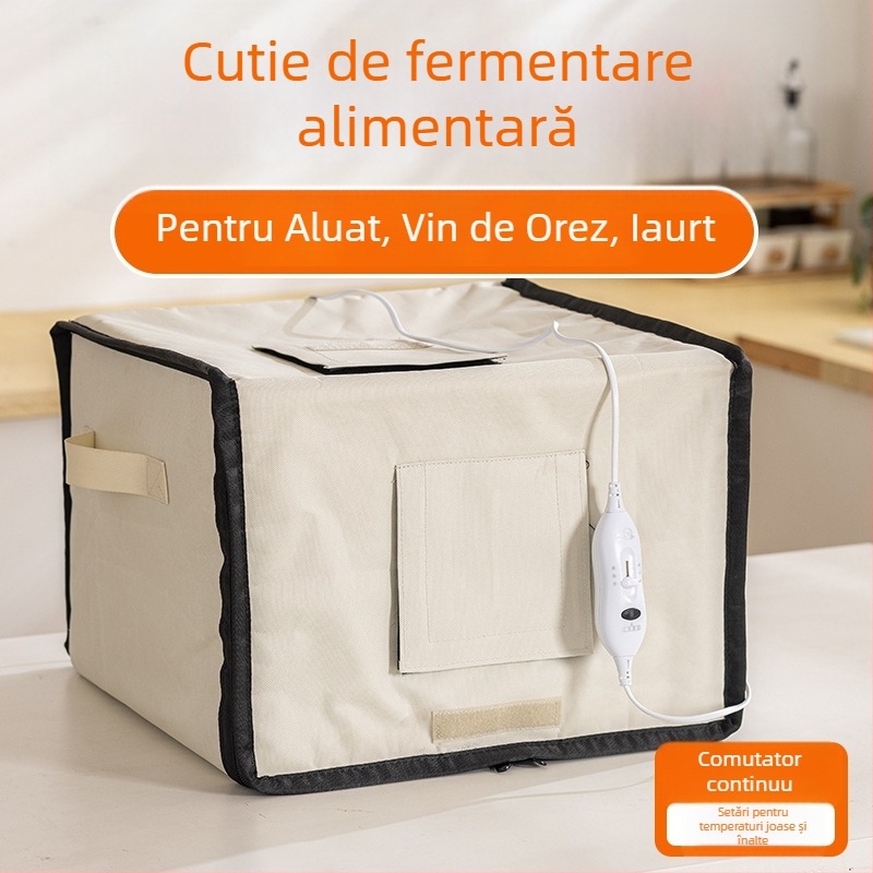 Cutie de fermentare cu temperatură constantă pentru uz casnic, dispozitiv de dospire a aluatului, fermentare iaurt și vin de orez
