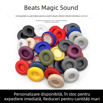 Husă din piele pentru Beats Solo2/Solo3 căști wireless
