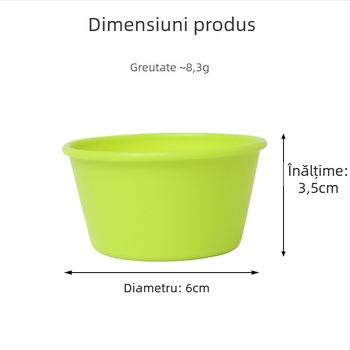 10 g cupe din silicon pentru muffins, groase, demoldare facilă, pătrate sau rotunde, pentru coacere tarte cu ou, budincă și prăjitură din orez.