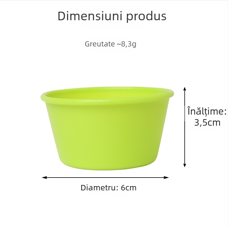 10 g cupe din silicon pentru muffins, groase, demoldare facilă, pătrate sau rotunde, pentru coacere tarte cu ou, budincă și prăjitură din orez.