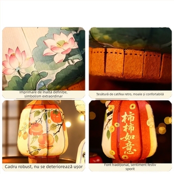 2026 Noul model 61 Lanteră pentru Ziua Copilului, handmade DIY în stil Chinezesc, lanternă de palat portabil, decor suspendat pentru Anul Calului