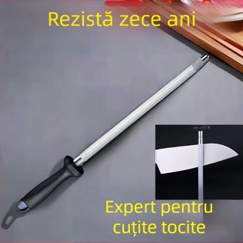 Baston de ascuțit din oțel carbon înalt — instrument rapid de ascuțire pentru uz casnic