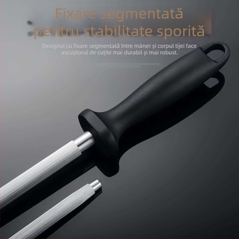 Baston de ascuțit din oțel carbon înalt — instrument rapid de ascuțire pentru uz casnic