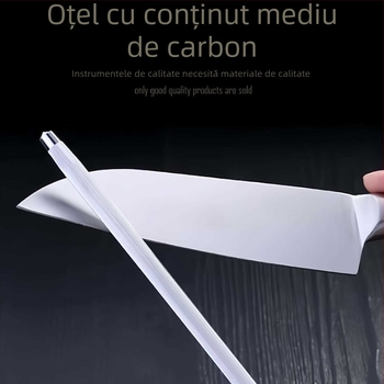 Baston de ascuțit din oțel carbon înalt — instrument rapid de ascuțire pentru uz casnic