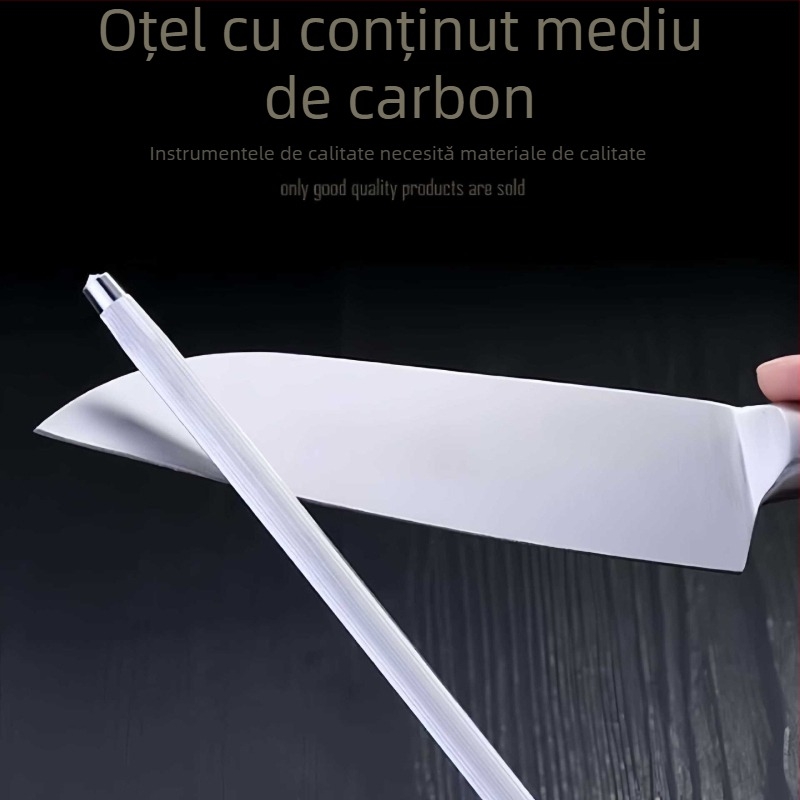 Baston de ascuțit din oțel carbon înalt — instrument rapid de ascuțire pentru uz casnic