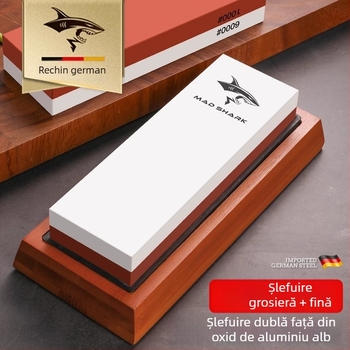 Mad Shark piatră profesională de ascuțit pentru cuțite de bucătărie – instrument de lustruire a muchii, model nou