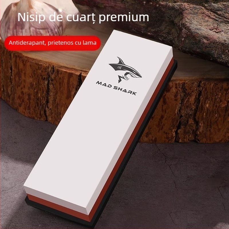Mad Shark piatră profesională de ascuțit pentru cuțite de bucătărie – instrument de lustruire a muchii, model nou